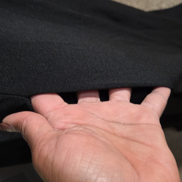 SHEIN Black One-Shoulder Dress With Pockets - Picture 6 of 6